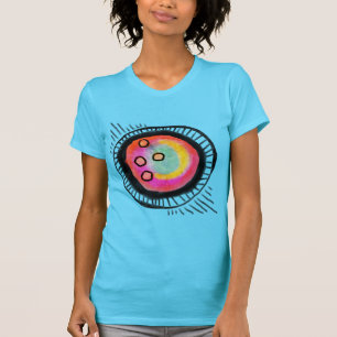 Funky Abstracte kunst om te Draag T-shirt