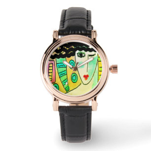 Funky Abstracte Wearable Art Horloge
