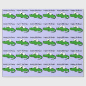 Funky Alligator Cadeaupapier (Vlak)