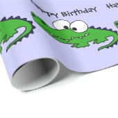 Funky Alligator Cadeaupapier (Rol Hoek)