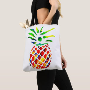 Funky ananas coole kunst draagtas