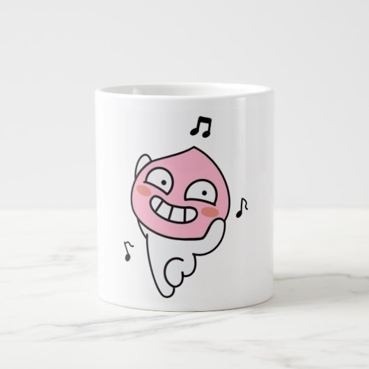Funky Apeach Extra Grote Beker (Voorkant)