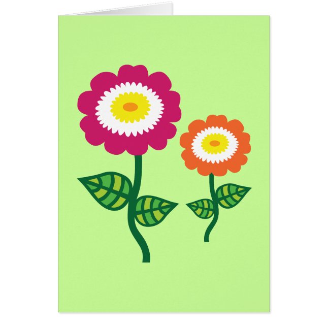 Funky Art Flowers (Voorkant)