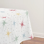 Funky Atomic Age Starburst Mid Mod Pattern Tafelkleed (Voorbeeld)