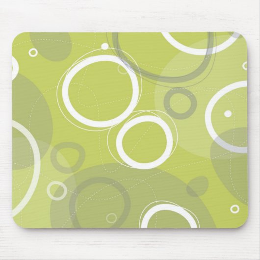 Funky Atomic Style Mousepad Muismat (Voorkant)
