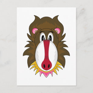 Funky Baboon Briefkaart