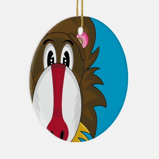 Funky Baboon Ornament (Rechts)