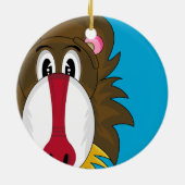 Funky Baboon Ornament (Achterkant)
