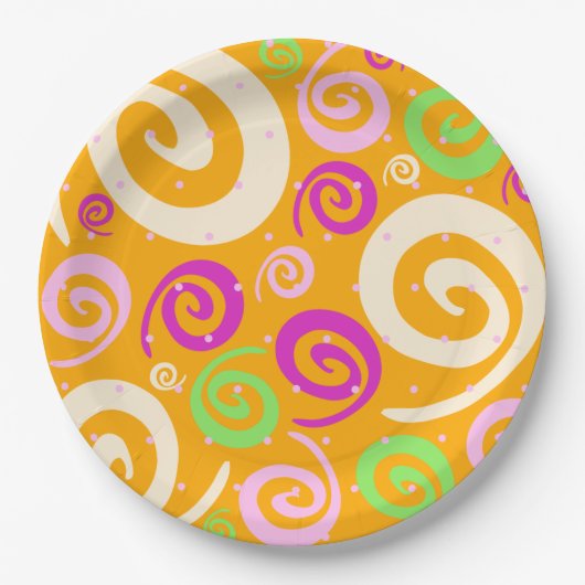 Funky background, bord (Voorkant)