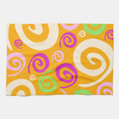 Funky background, keukenhanddoek (Horizontaal)