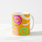 Funky background, mok (Voorkant rechts)