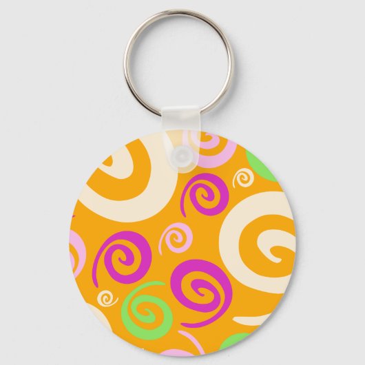 Funky background, sleutelhanger (Voorkant)
