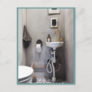 Funky Badkamers Briefkaart