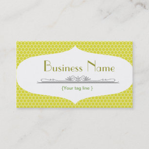 Funky Bee Business Card-sjabloon Visitekaartje