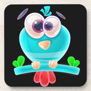 Funky Birdie Chill Onderzetter