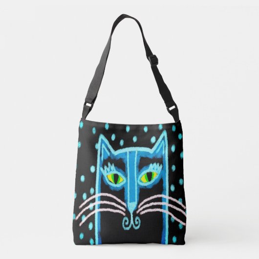 Funky Black Cat Sac fourre-tout (Dos)