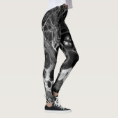 Funky Black & White Leggings (Rechts)