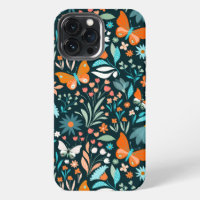 Funky Bloemen en Vlinders