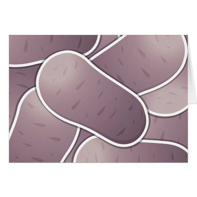 Funky blue-aardappel (Voorkant Horizontaal)