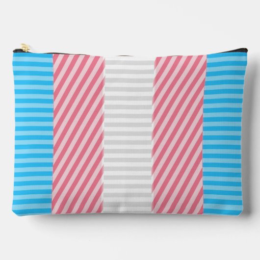 Funky Boho Streep Abstracte Transgender Pride Flag Etui (Voorkant)