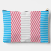 Funky Boho Streep Abstracte Transgender Pride Flag Etui (Achterkant)