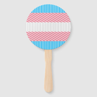 Funky Boho Streep Abstracte Transgender Pride Flag Handwaaier