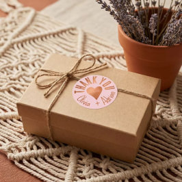 Funky Bold Font Ronde Sticker