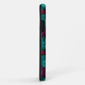 Funky Bold Rozen Patroon Monogram Case-Mate iPhone Case (Achterkant/rechts)