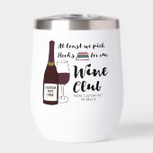 Funky Book Group Vraiment Club Vin Personnalisé (Avant)