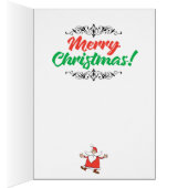 Funky "Bored Jesus" Autocorrect carte de Noël (Intérieur (Droit))