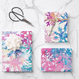 Funky Bright Kerstthema Inpakpapier Vel