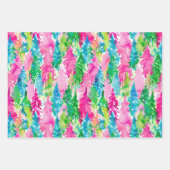 Funky Brights Christmas Tree  Inpakpapier Vel (Voorkant 3)