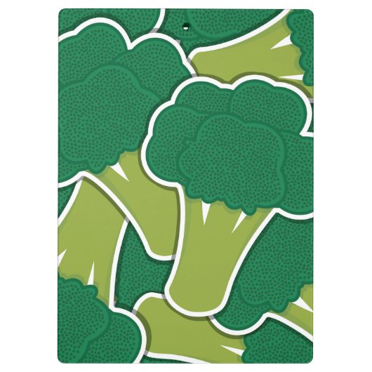Funky broccoli klembord (Achterkant)