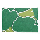 Funky broccoli kussensloop (Achterkant)