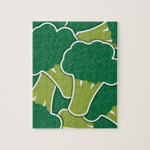 Funky broccoli legpuzzel