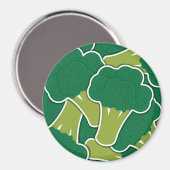 Funky broccoli magneet (Voorkant / Achterkant)
