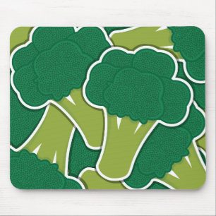 Funky broccoli muismat