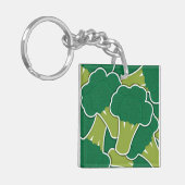 Funky broccoli sleutelhanger (Voorkant Links)