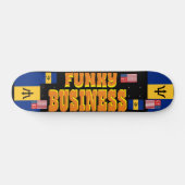 FUNKY BUSINESS JMT BARB 7 3/4" Skateboard Deck (Horizontaal)