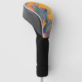 Funky Cactus Golfheadcover (Schuin)