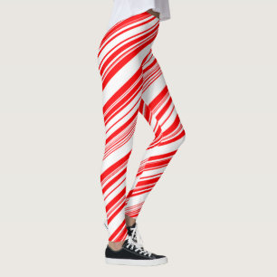 Funky Candy Cane 4Philippa Leggings