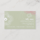 FUNKY CARTE DE VISITE :: fleur funky 10L (Dos)