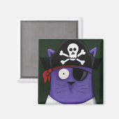 Funky Cats... Pet'n Cat Sparrow Magnet Magneet (Voorkant / Achterkant)