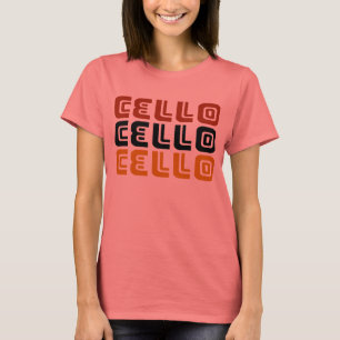 Funky Cello Trio Gift T-shirt