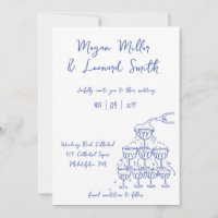 Funky champagnetoren redden de datum bruiloft