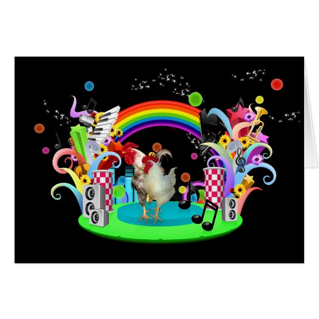 Funky Chicken Party (Voorkant Horizontaal)