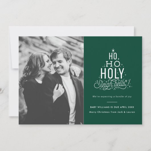 Funky Christmas Card Faire-part de grossesse (Devant)