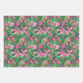 Funky Christmas Foliage Inpakpapier Vel (Voorkant 3)