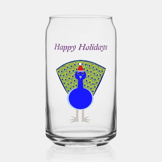 Funky Christmas Peacock Custom (Recto)