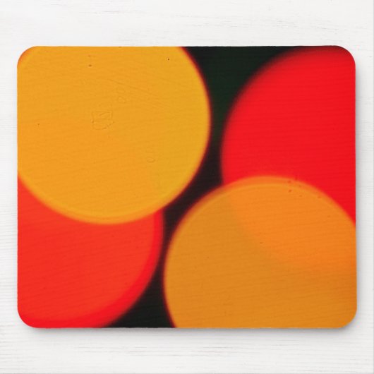 Funky Circles Mousepad Muismat (Voorkant)